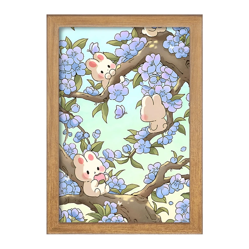 تابلو خندالو مدل خرگوش کیوت کد F4971