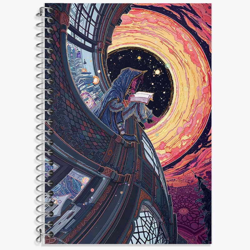 دفتر زبان 50 برگ خندالو مدل سه خط طرح دخترانه کد F169