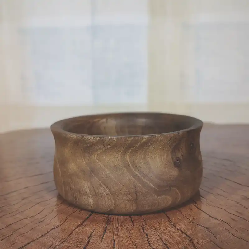 کاسه چوبی مدل لاله