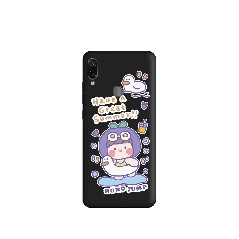 کاور طرح دخترانه تابستان کد t2241 مناسب برای گوشی موبایل شیائومی Redmi note7 / Redmi note7 pro 