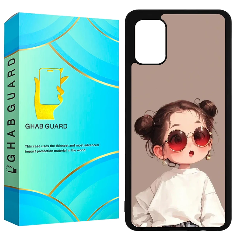 کاور قاب گارد طرح دختر مدل GCHPA51 مناسب برای گوشی موبایل سامسونگ  Galaxy A51 4G / A51 5G