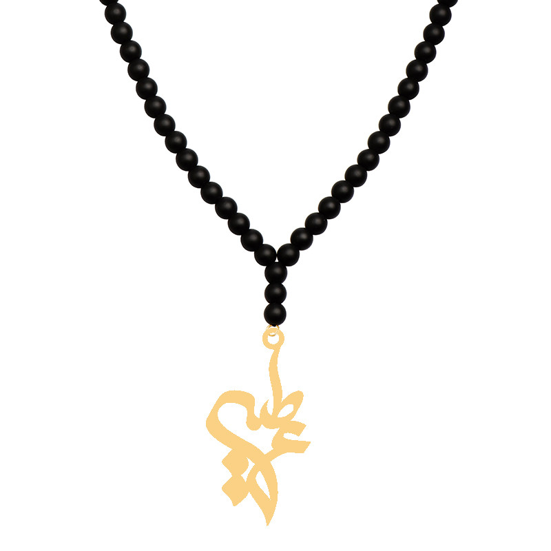 گردنبند طلا 18 عیار زنانه کرابو طرح عطیه مدل Kr71274