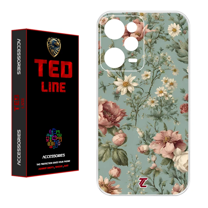 کاور تدلاین طرح گل کد 1152 مناسب برای گوشی موبایل شیائومی Redmi Note 12 Pro 5G / Poco X5 Pro