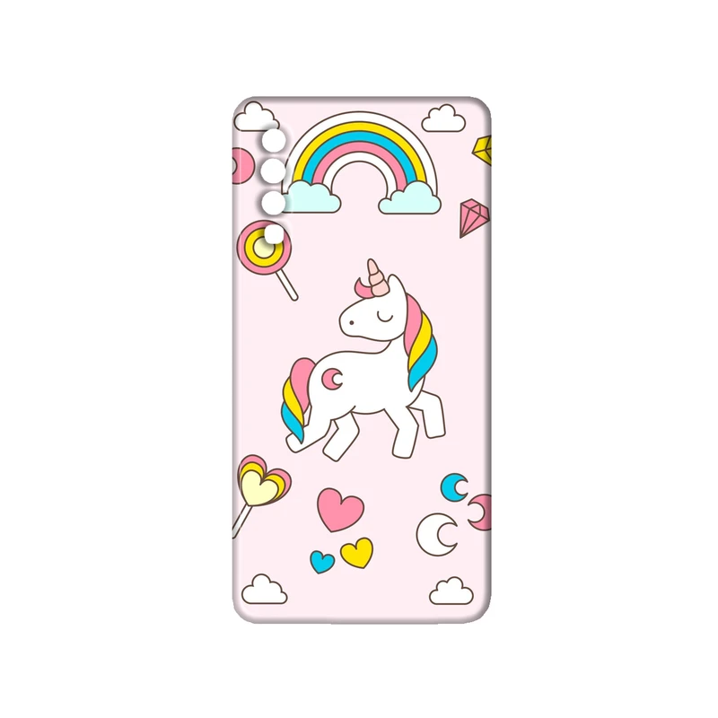 کاور مدل یونیکورن کد 187 مناسب برای گوشی موبایل سامسونگ Galaxy A7 2018 / A750