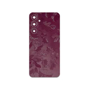 MAHOOT Red-Wildflower Cover Sticker for Samsung Galaxy A55