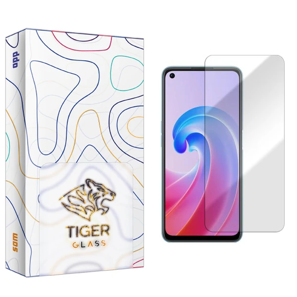 محافظ صفحه نمایش تایگر گلس مدل SAM مناسب برای گوشی موبایل اوپو A96