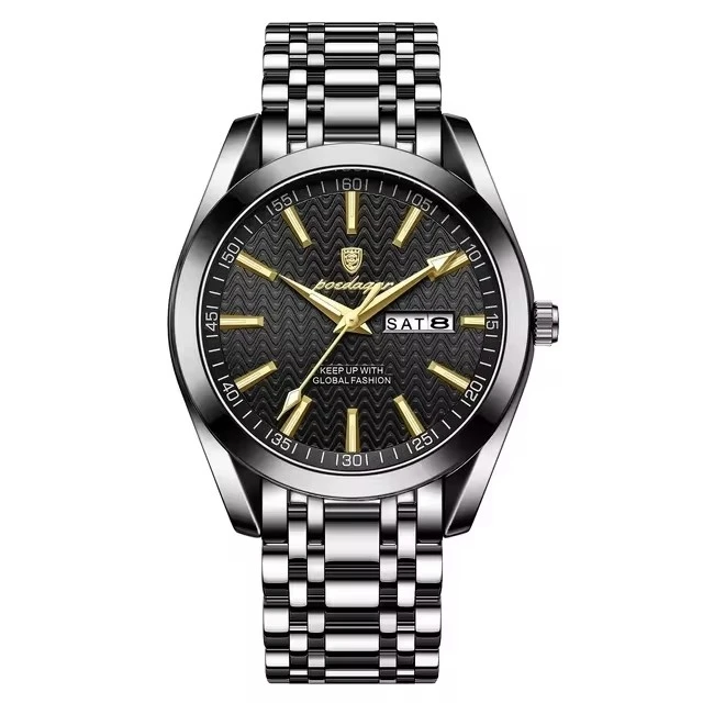 ساعت مچی عقربه‌ای کوارتز مردانه پوداگار مدل 962BK