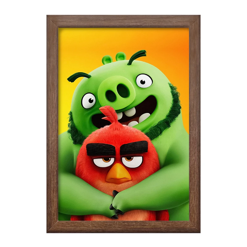 تابلو خندالو طرح پرندگان خشمگین Angry Birds  کد 13867