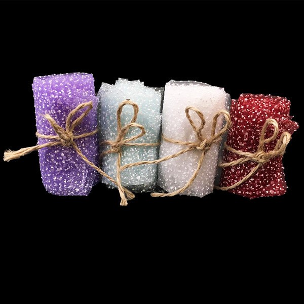 تور مدل دونه برفی کد 209 طول 45 سانتی متر بسته 4 عددی