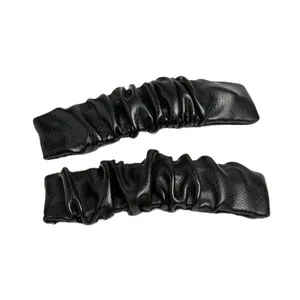 گیره مو دخترانه مدل چرمی کد 2 بسته 2 عددی
