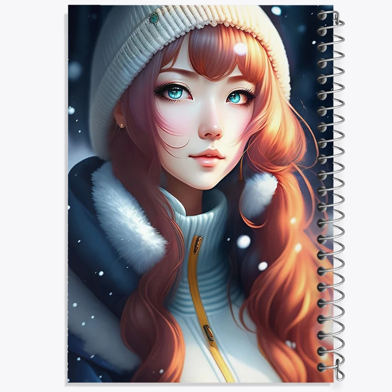 دفتر ژورنال نویسی 50 برگ خندالو مدل نقطه ای طرح دخترانه کد N1276