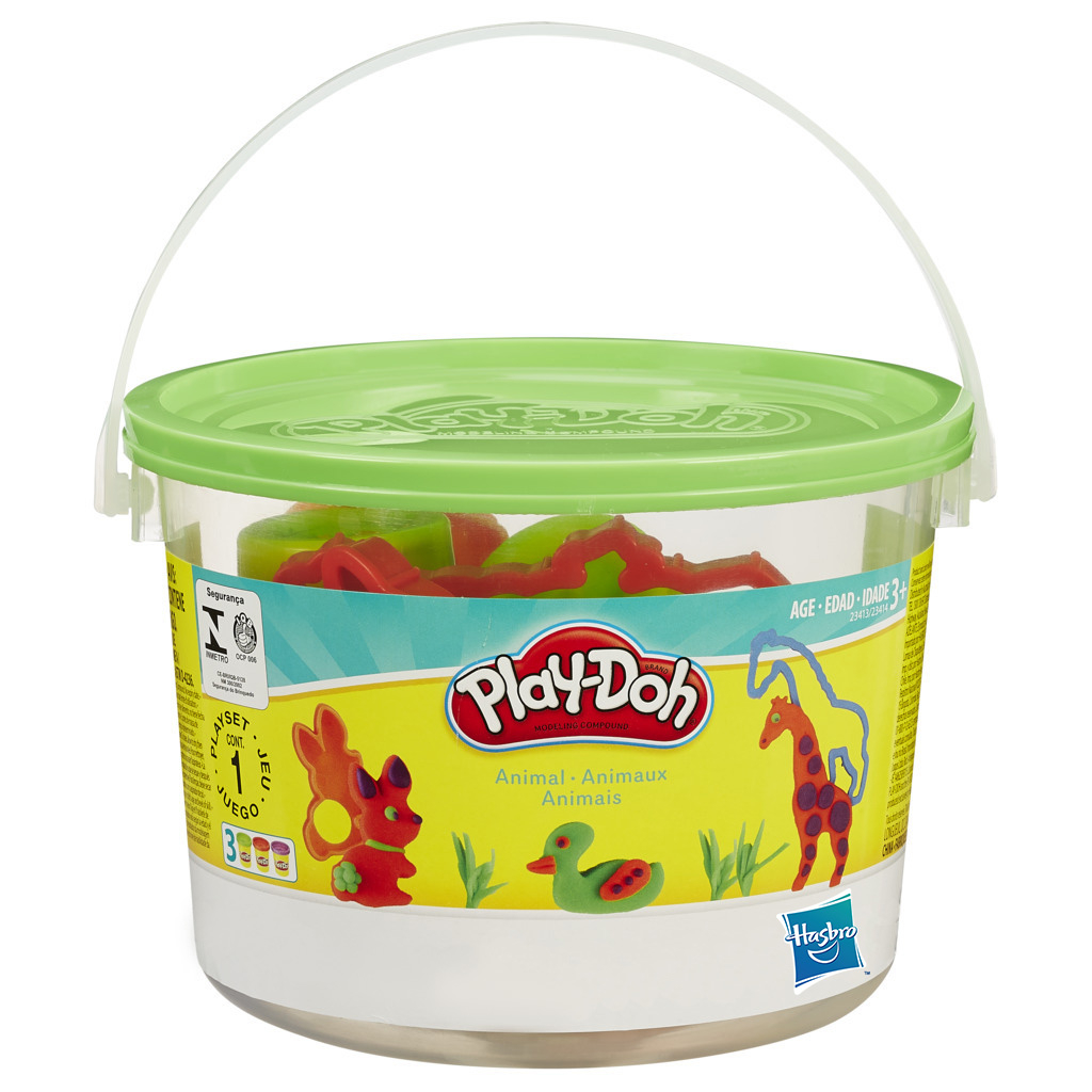 خمیر بازی Play Doh مدل Animals کد 2341423413