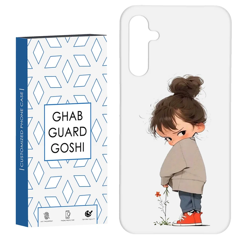 کاور قاب گارد گوشی طرح دختر ملوس کد Dimo-967 مناسب برای گوشی موبایل سامسونگ Galaxy A54