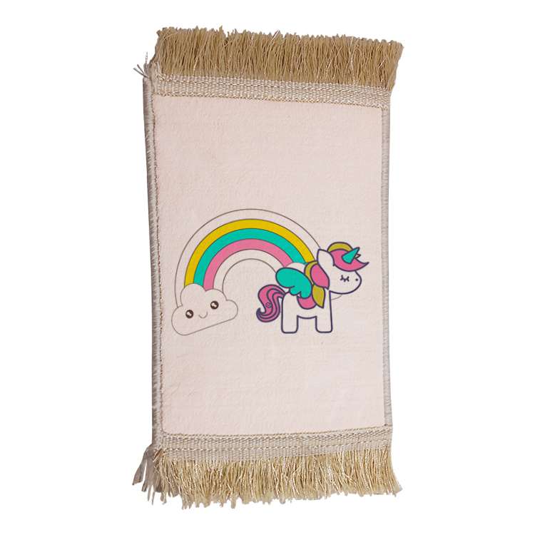 فرش ماشینی دیوارکوب مدل یونیکورن کد 69