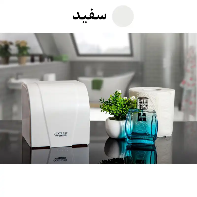 پایه رول دستمال کاغذی کنتراست مدل تمام پوشیده کد 333