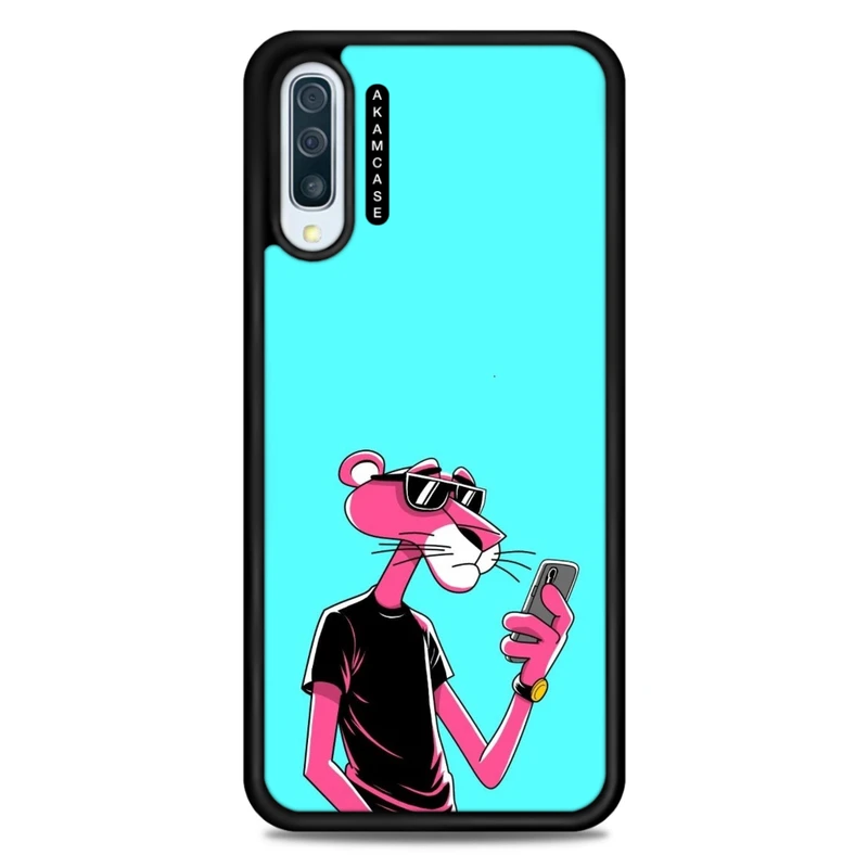 کاور آکام مدل AMC-WSGA50-PINK PANTHER1 مناسب برای گوشی موبایل سامسونگ Galaxy A50