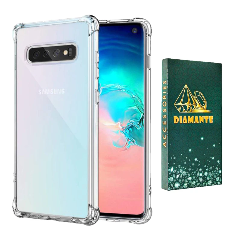 کاور دیامانته مدل Bianco Gn مناسب برای گوشی موبایل سامسونگ Galaxy S10 Plus