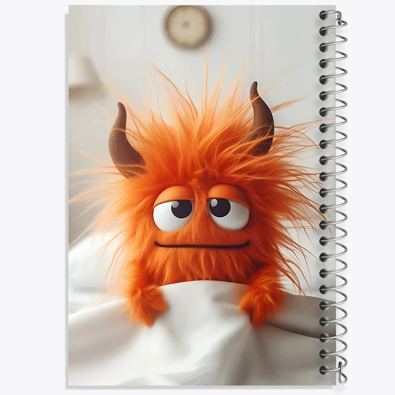 دفتر مشق 50 برگ خندالو طرح هیولای بامزه کد F5711