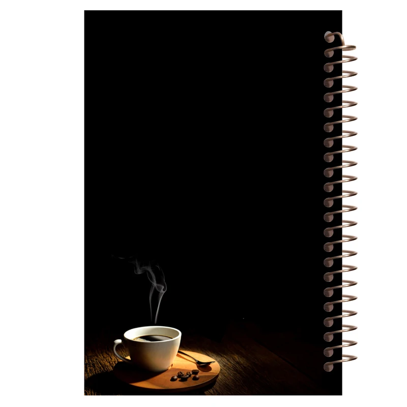 دفتر یادداشت مشایخ طرح فنجان قهوه کد 5251