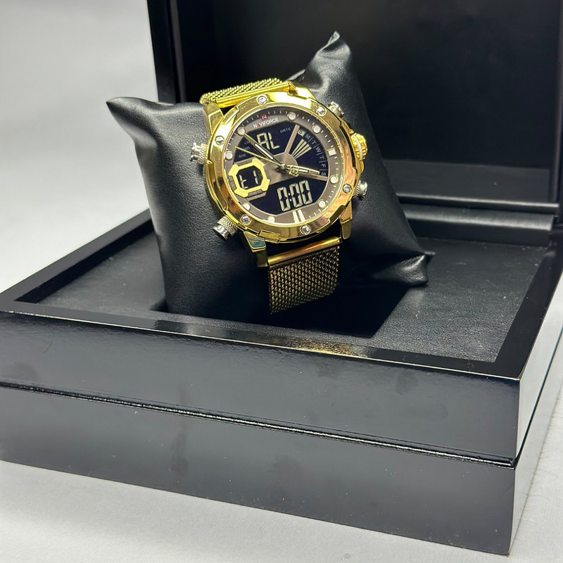 ساعت مچی عقربه‌ای مردانه نیوی فورس مدل Nf9172