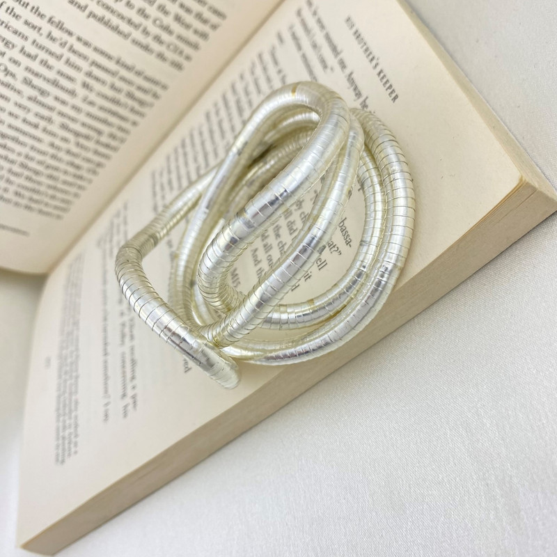 دستبند زنانه مدل مار کد B4409 دستبند زنانه مدل مار کد B4409