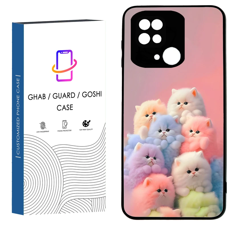 کاور قاب گارد گوشی طرح دخترانه کد 1 - TPU مناسب برای گوشی موبایل شیائومی Poco C40