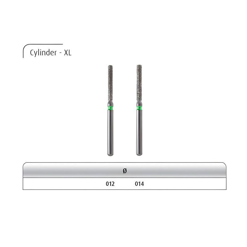 فرز الماسی دیا ایتالیا مدل استوانه ای با استوانه ای ته صاف توربین XL 112 بسته 5 عددی فرز الماسی دیا ایتالیا مدل استوانه ای با استوانه ای ته صاف توربین XL 112 بسته 5 عددی