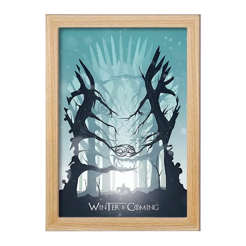 تابلو خندالو مدل بازی تاج و تخت (Game Of Thrones) کد F10152