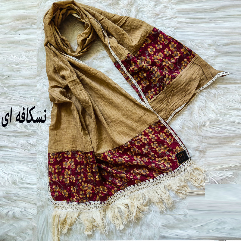 شال زنانه مدل مزونی کد 8580