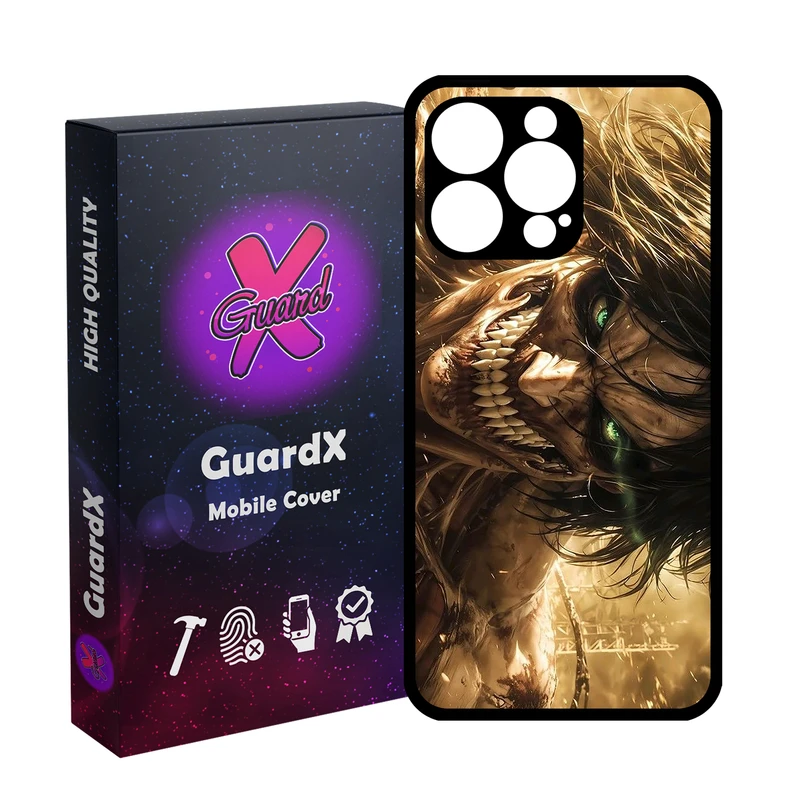 کاور گارد ایکس طرح مبارز مدل 11075 مناسب برای گوشی موبایل اپل iPhone 15 Pro Max
