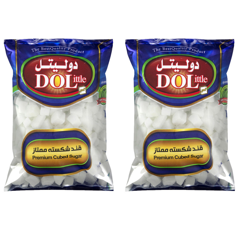 قند شکسته ممتاز دولیتل - 900 گرم بسته 2 عددی