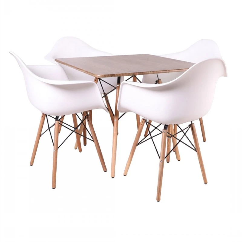    میز و صندلی ناهارخوری چهار نفره مدل ایزی فایبر gm10 