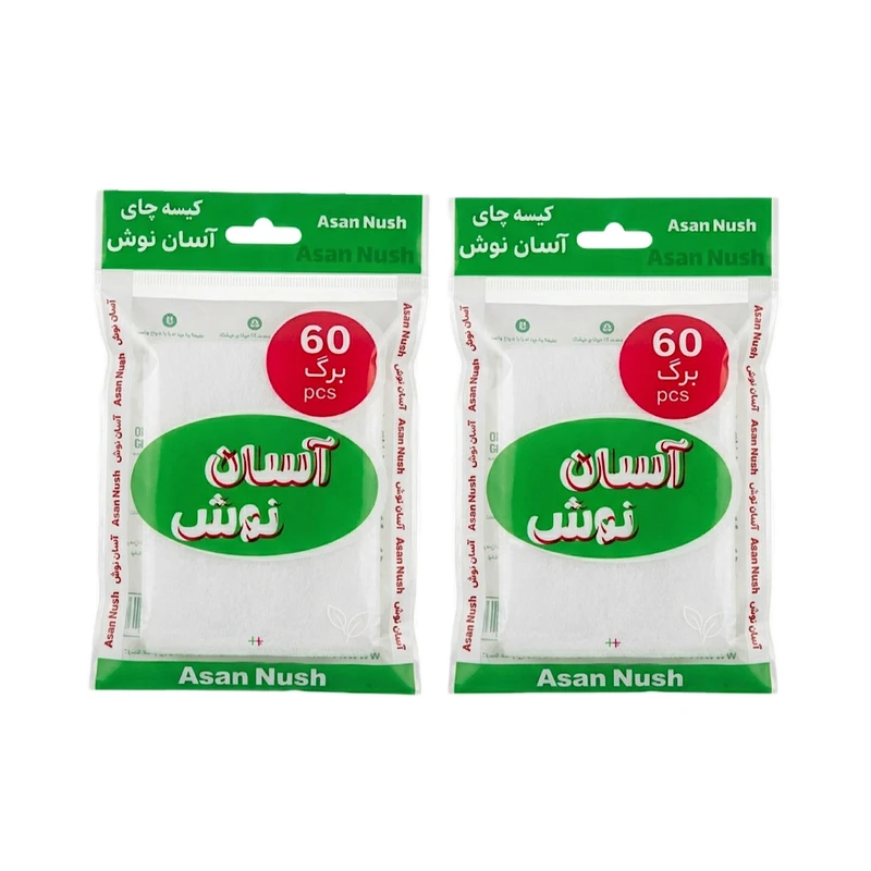 فیلتر چای آسان نوش مدل 60M دوبسته 60 عددی