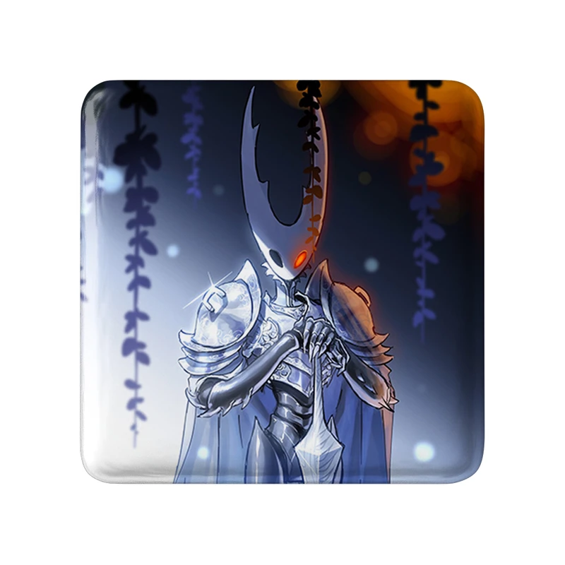 مگنت خندالو طرح بازی هالو نایت (Hollow Knight) مدل مربعی کد 32962