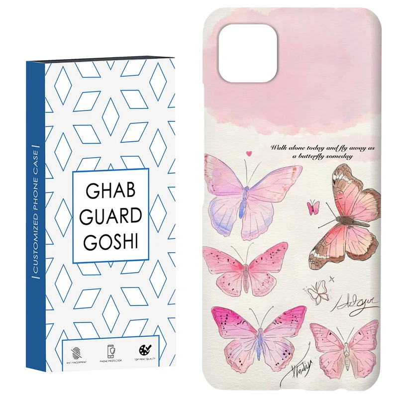 کاور قاب گارد گوشی طرح پروانه کد Dimo-347 مناسب برای گوشی موبایل سامسونگ  GALAXY A22 5G