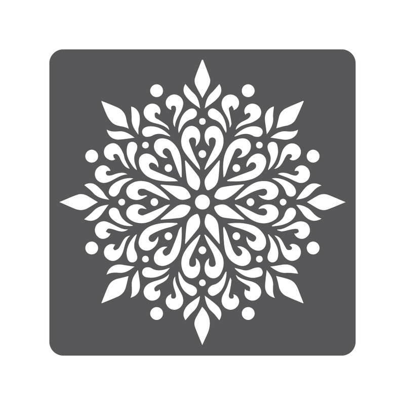 شابلون طرح گل هشت پر کد KM-sh1