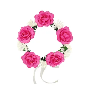 تاج مو دخترانه مدل رز کد 012