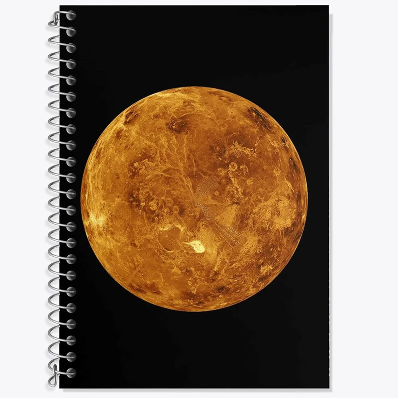 دفتر لغت 50 برگ خندالو مدل سیاره زهره کد 25354