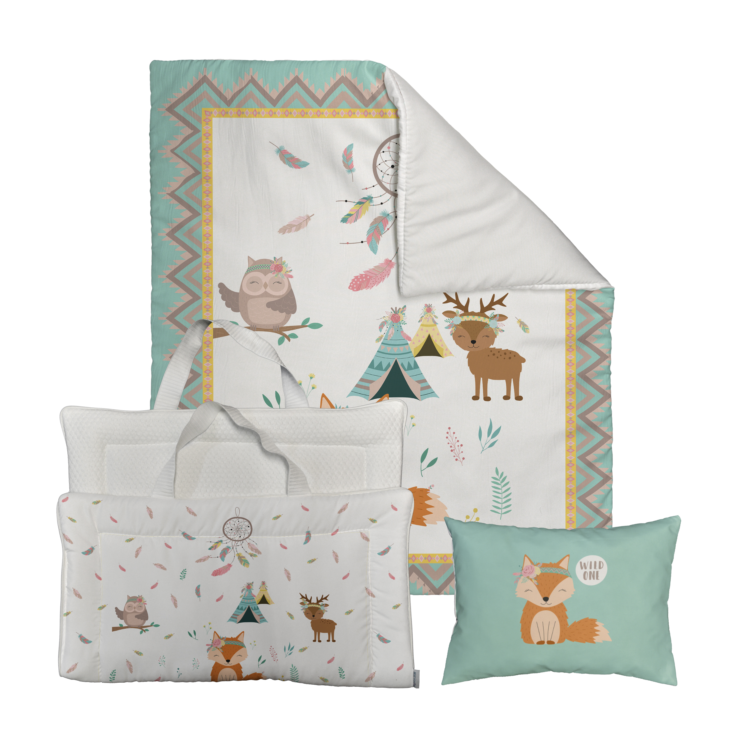 سرویس خواب 3 تکه کودک مامزکیوتی مدل MO82