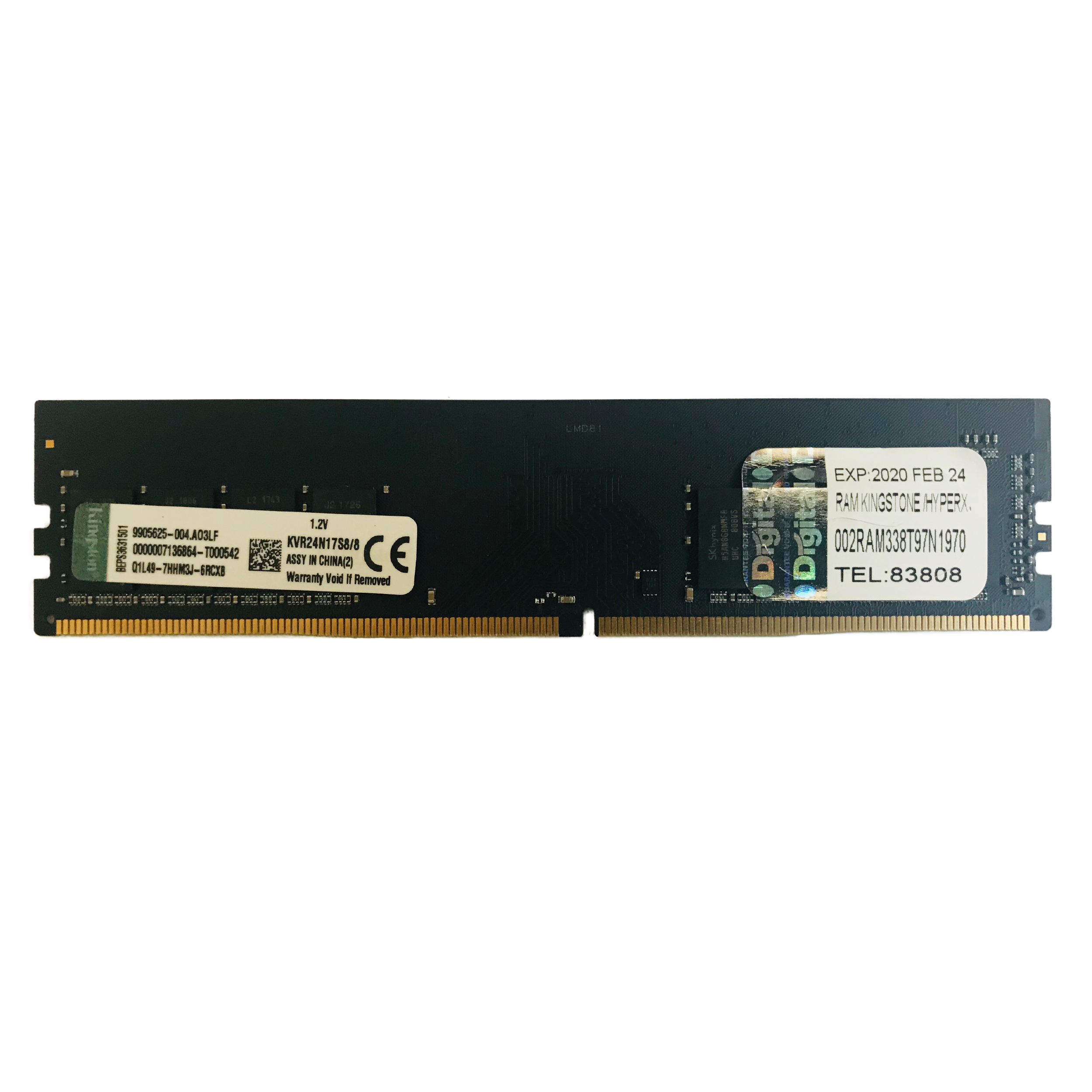 نقد و بررسی رم دسکتاپ DDR4 تک کاناله 2400 مگاهرتز CL15 کینگستون مدل KVR ظرفیت 8 گیگابایت توسط خریداران
