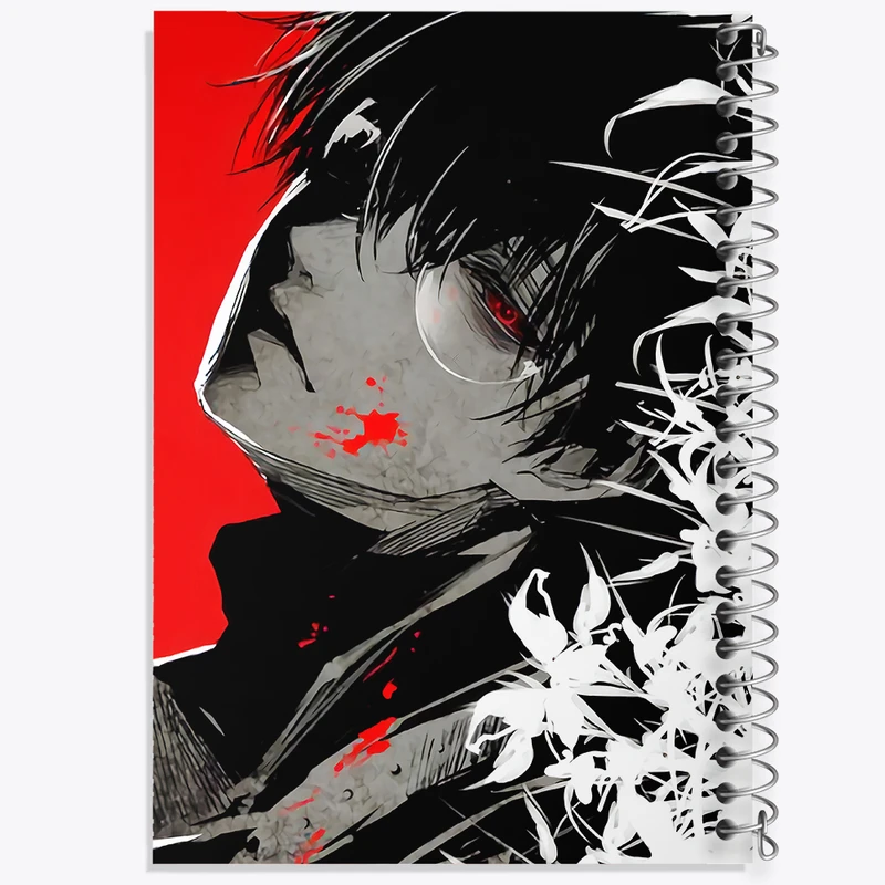 دفتر لیست خرید 50 برگ خندالو طرح انیمه توکیو غول (Tokyo Ghoul) کد F5584