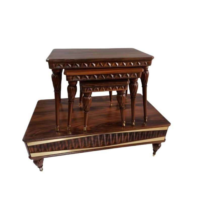 میز پذیرایی مدل سلینا G3060 مجموعه 4 عددی