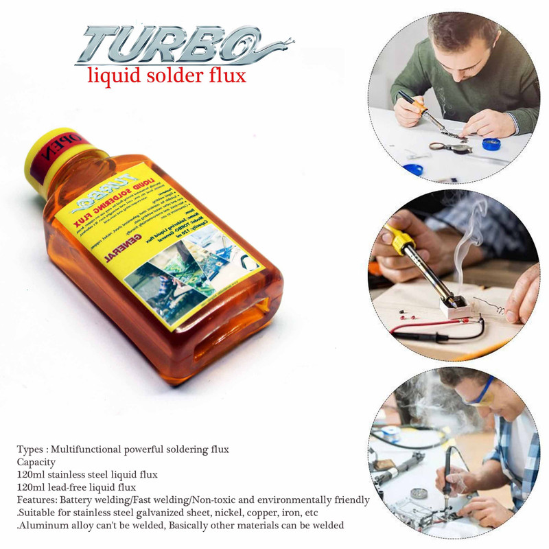 مايع لحيم كاري توربو مدل GENERAL حجم 120 میلی لیتر مايع لحيم كاري توربو مدل GENERAL حجم 120 میلی لیتر