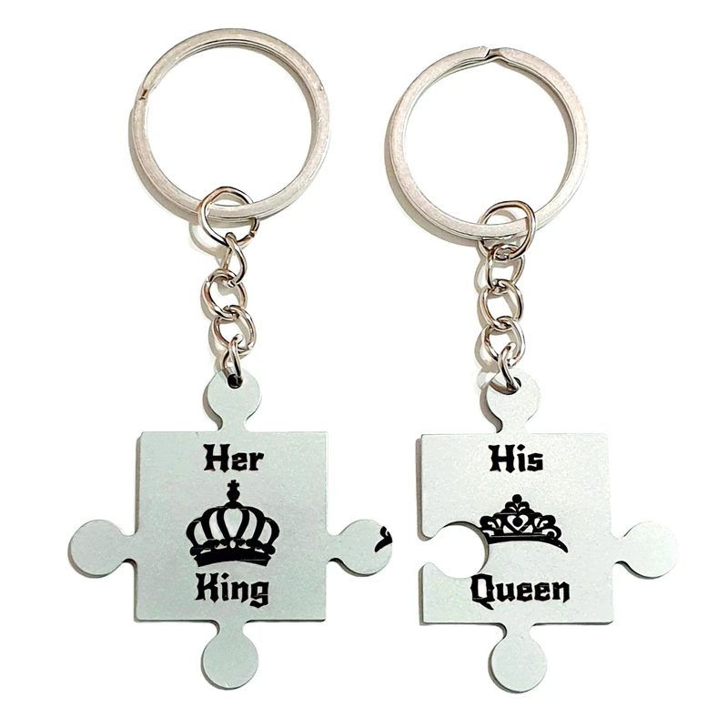 جاکلیدی مدل پازل طرح تاج مجموعه دو عددی