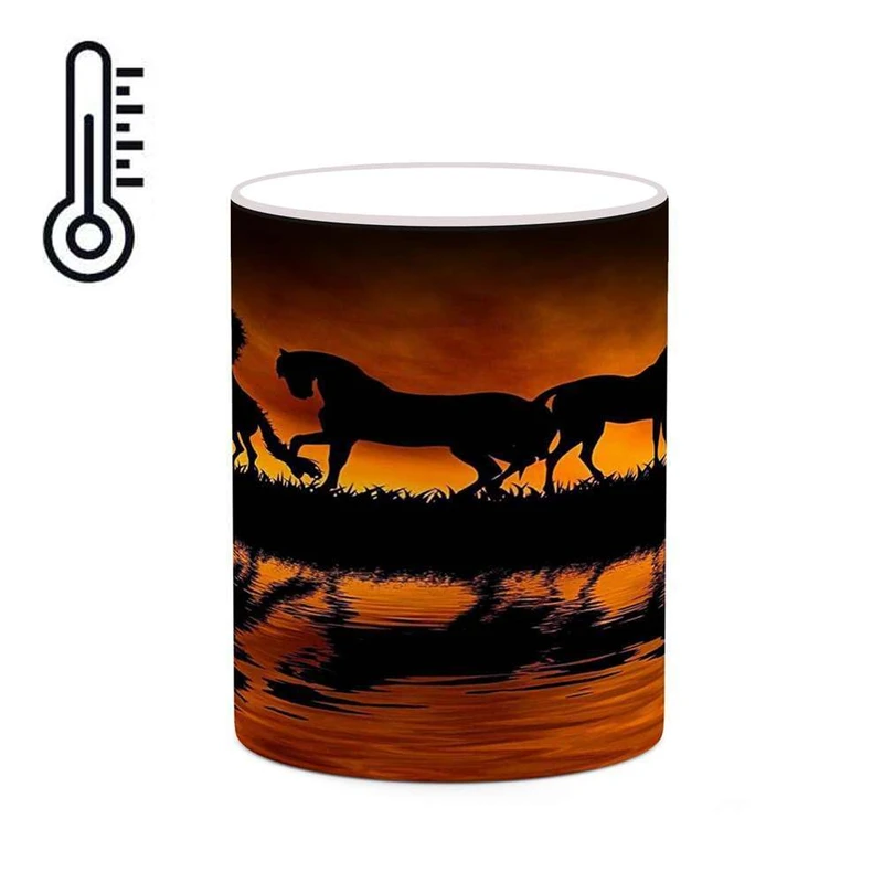 ماگ حرارتی کاکتی مدل اسب کد mgh24323