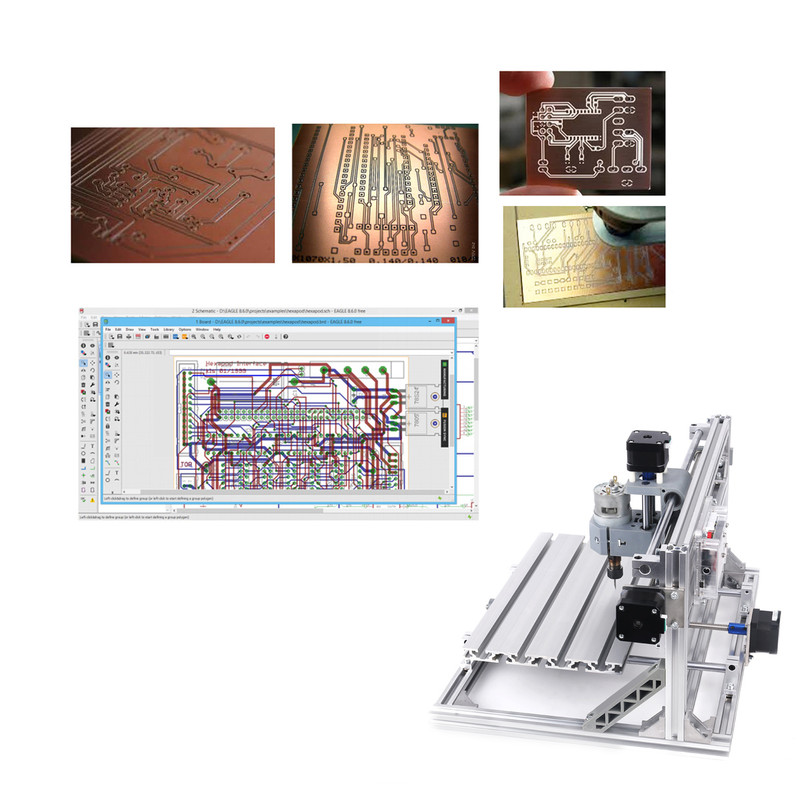مینی سی ان سی مدل CNC 3018 pro