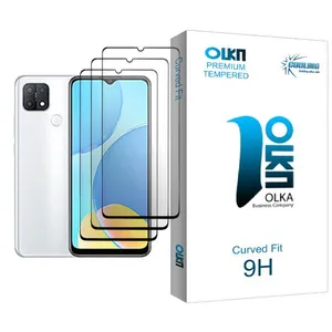 Cooling Olka Glass MIX003 Screen Protector For Oppo A35 Pack Of 3