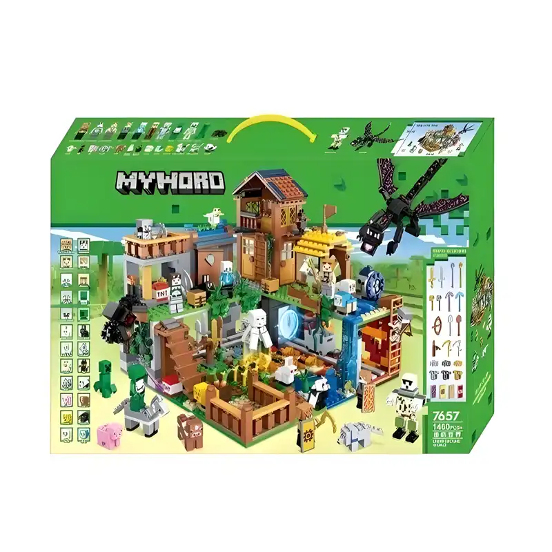 ساختنی مدل ماینکرافت کد 7657