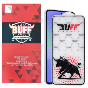 Buff Black Fighter Screen Protector for Samsung Galaxy A56 / A36 / S24 Fe