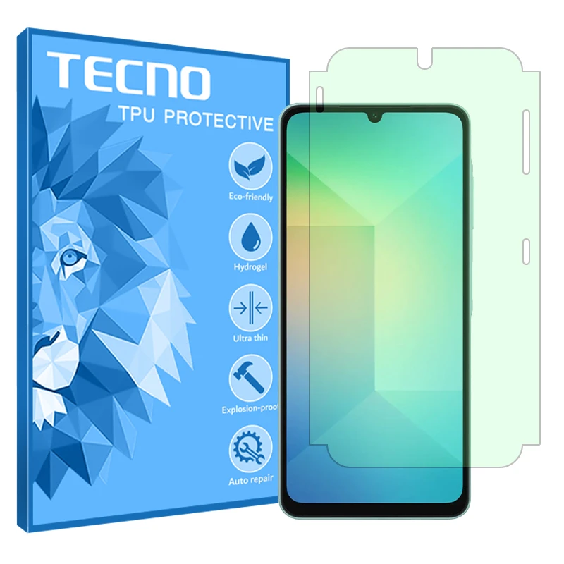 محافظ صفحه نمایش تکنو مدل حفاظت از نور سبز مناسب برای گوشی موبایل سامسونگ Galaxy A06